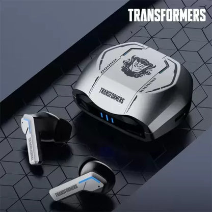 Audífonos Transformers Decepticons TF-T06 Grey 🎧 | Bluetooth 5.3 | Modo Dual | Sonido HIFI | Cancelación de Ruido | Conexión Estable